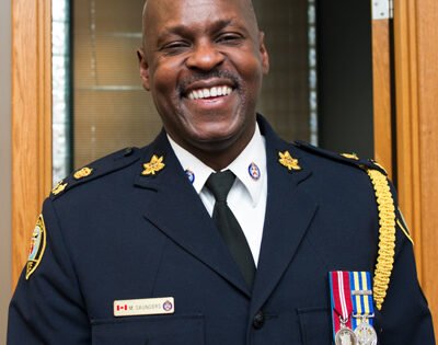 Mark Saunders is Toronto’s first Black police chief