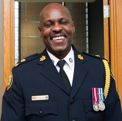 Mark Saunders is Toronto’s first Black police chief