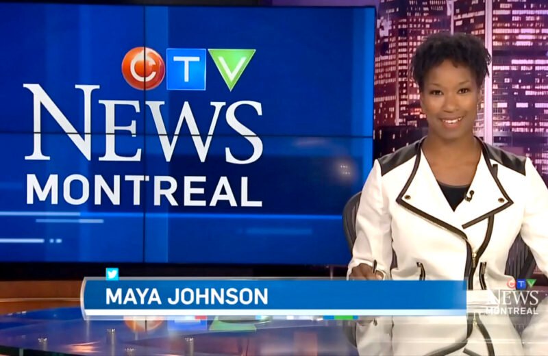 See Maya Johnson at the CTV anchor desk