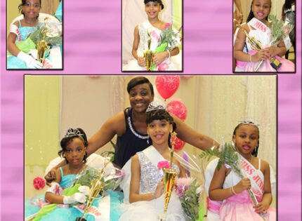 Kelisha, Tamia and Sadiqa are Little Miss Tiara