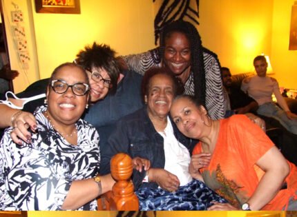 Family and friends gather for Louise Samuel’s 97th