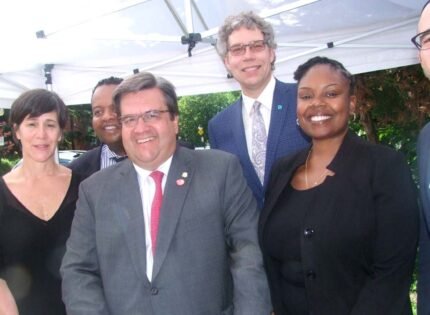 Tiffany Callender and Gabriel Retta on Team Coderre
