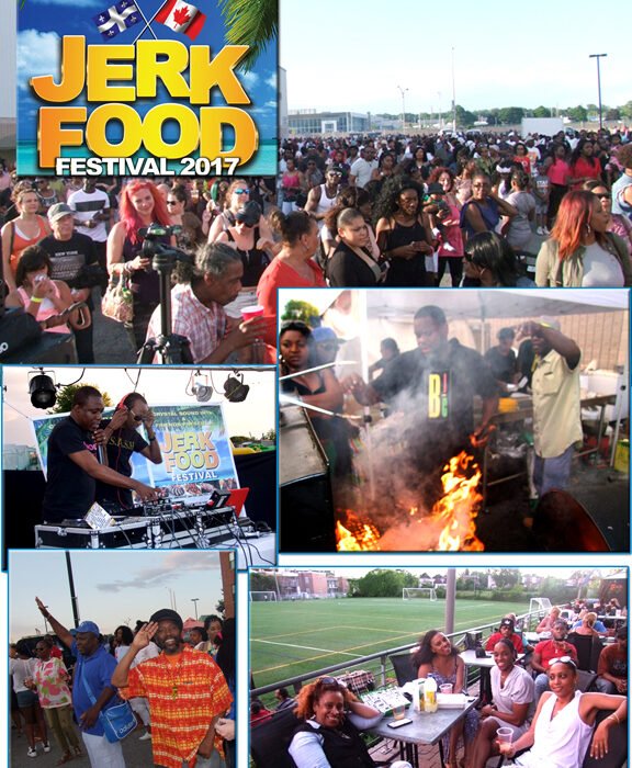 Thousands packed the Jerk Food festival