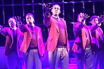 BLACK TALENT ON DISPLAY IN CHOIR BOY
