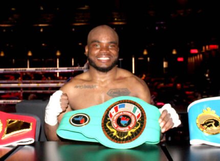 Two more belts for Shakeel The Jamaican Juggernaut Phinn