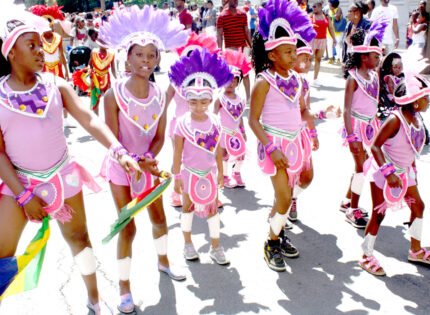 Carifiesta Parade July 6. Kiddies Carnival June 29