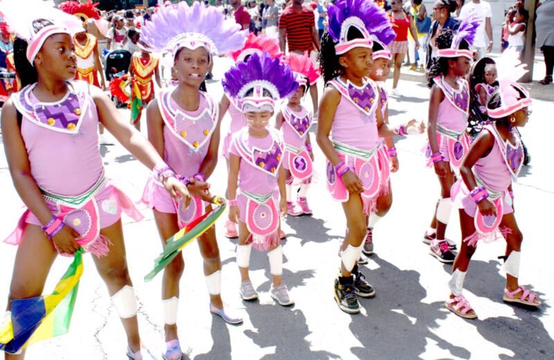 Carifiesta Parade July 6. Kiddies Carnival June 29