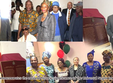 UNIA recognized with commemorative plaque