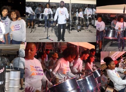 Salah Steelpan Academy had  them jumping in T.O