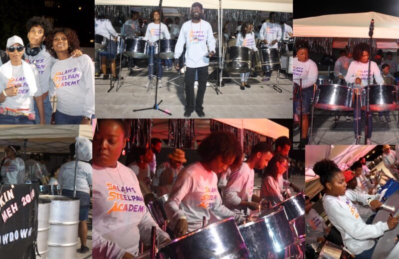 Salah Steelpan Academy had  them jumping in T.O