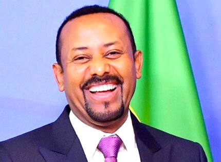 Ethiopian prime minister awarded the Nobel Peace Prize