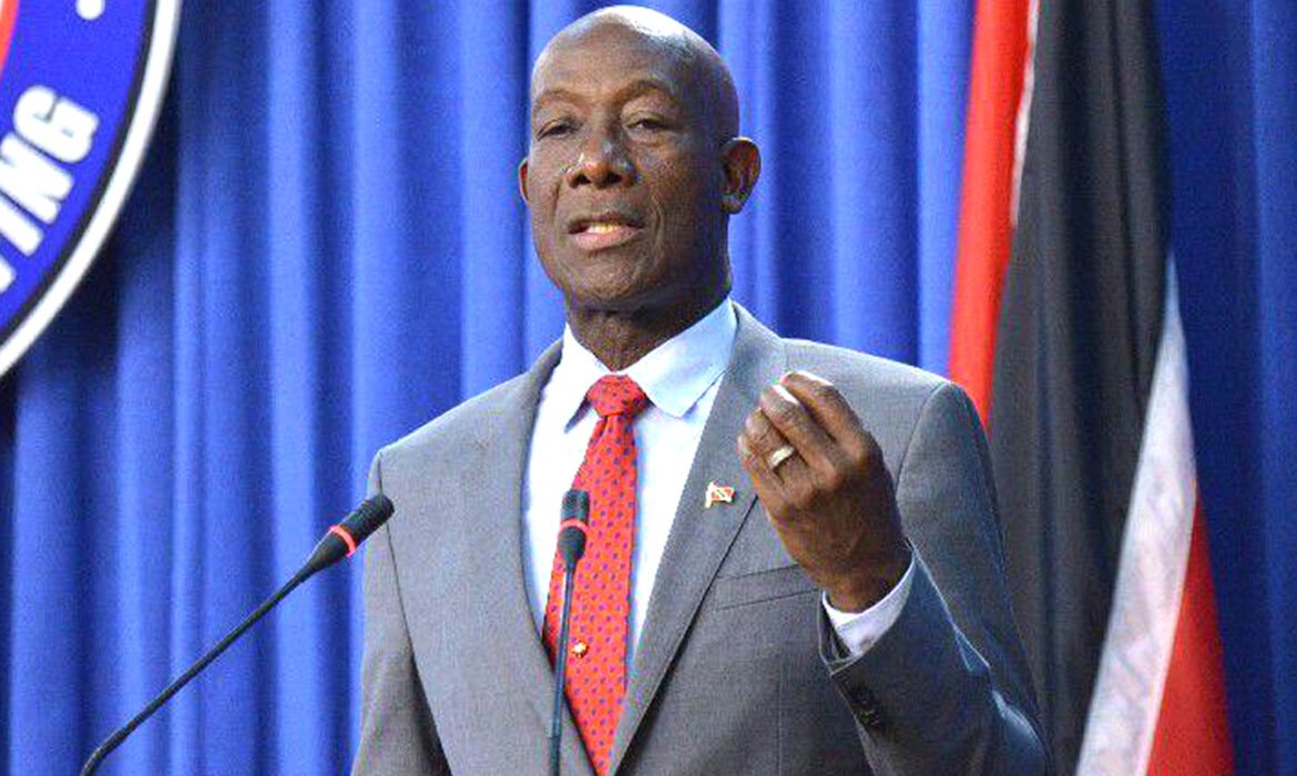 Dr. Keith Rowley tests positive for COVID-19