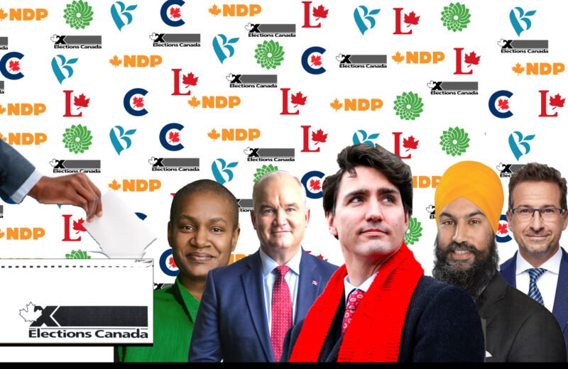 The Leaders vying to become  prime minister of Canada