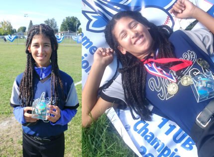 Meet 11-year-old Elizabeth Bell:  A powerhouse on the baseball pitch