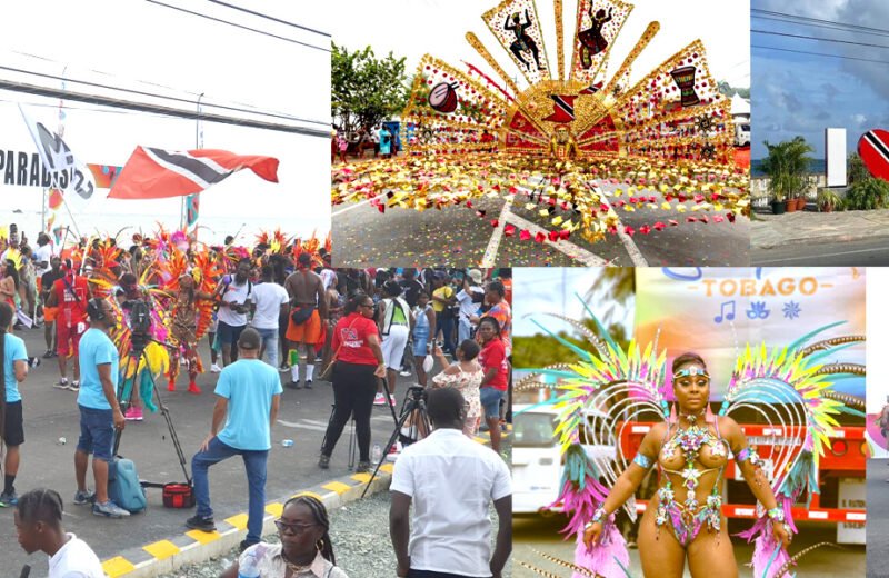 Tobago carnival was rainy but nice